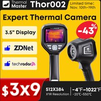 Thor002 Handheld Thermal Imager512×384 Resolution Thermal Imaging Camera Floor Heating Industrial Inspection Thermography 3.5“
