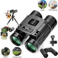 Portable Hd Zoom 500X25 5000M/100000M Binoculars Telescope Great Folding Long-DistanceOutdoor Camping Activity