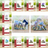 Corner of Spring Purple Reign beauty Metal Cutting Frame Dies 2026 New Templates DIY Scrap booking Paper Making Crafts Cuts