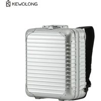 Aluminum Alloy Backpack Suitcase, Lightweight Multi-functional Travel Backpack Laptop Bag, Durable Carry-on Luggage for Business