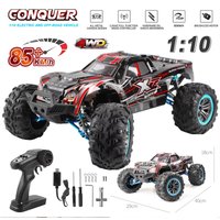 F21A 2.4G 1:10 85KM/H High-speed 4WD RC Car With LED Off Road Remote Control Cars Drift Monster Truck for Adult Kids Toys