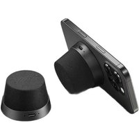 Strong Magnet Mini Wireless Bluetooth Speaker Multifunctional Fabric Stand for Cell Phone Computer Outdoor Portable