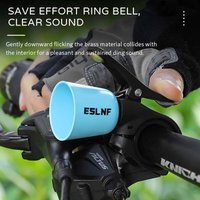 ESLNF Bike Bell Road Bike Mountain Bike Horn Barning Brass Bell Children's Scooter Retro Bell Bicycle Bell Mini Cycling Bell