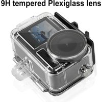 60M Waterproof Case Diving Protective Shell with Anti-Fog Diving Housing Case for DJI Osmo Action 5 Pro/4/3 Camera Accessories