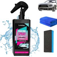 Ceramic Detail Spray Coating for Cars Quick Coat Car Wax Polish Spray for Windows Windshields Mirrors
