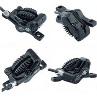 AliExpress Goodtaste 4-piston Disc Hydraulic Brake E-bike Folding Mountain Bike Bicycle Power Off 160 180 203 Roto Split Tube Cycling Accessories