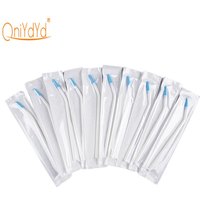 10Pcs Dental Clinic Disposable Surgical Suction Tips Saliva Ejector Laboratory Clinic Suction Tube Long Slim Type