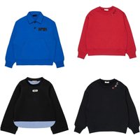 Kids Sweatshirt Aw26 N21 Boys Girls Cute Sweatshirts Child Cotton Outwear Tops Clothing CORAL RED SWEATSHIRT image 4