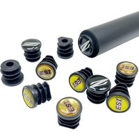 AliExpress MCELO ESI MTB Bike Grips Silicone Bicycle Grips Folding Bike Cover Ultralight Anti Slip Foaming Cuffs With Plug Cycling Parts