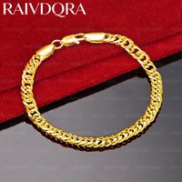 18K Gold Plated Design Bracelets For Women Men Creativity Gifts Street All-match Party And Daily Wear