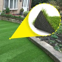 1/2/5pcs Artificial Turf Grass Lawn Realistic Synthetic Mat Washable Turf Outdoor Garden Decor Fake Grass Mat Carpet Indoor