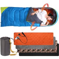 Outdoor USB Heating Sleeping Mat 5 Heating Zones Adjustable Temperature Electric Heated Pad for Camping Tent Mat 198*60mm