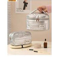 Homefish Fashion Large Capacity Travel Makeup Bag Portable Multifunctional Cosmetic Storage Washbag Organizer