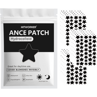 600/400/200pcs/box star shaped - containing tea tree oil acne patch, alcohol free, non irritating absorption of acne secretions