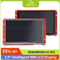 Nextion 5.0 Inch LCD-TFT HMI Display Module Intelligent Series RGB 65K Color Capacitive/Resistive Touch Panel Without Enclosure