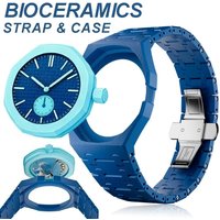 Pre-Sale Ceramic Modification Kit For Swatch x AP Royal POP Biomaterials Watch Case Strap Pocket Changer To Wristwatch
