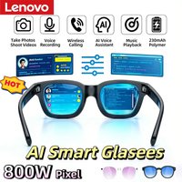 Lenovo 2026 AI Smart Glasses 8k HD Camera Shooting Video Recording Multifunction AI Translation Image Conversation Listen Music