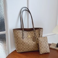 Luxury Designer Women'S One Shoulder Handbag Printed Vintage Paris Fashion Tote Bags Large -Capacity Portable Bag Cluch Bag Purs