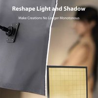 9.4 X 9.4 Inch Reflector Flexible Light Shaping Adjustable Multi-Surface Optical Flows Multi-Mirror Light Reflector