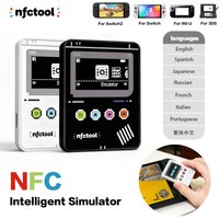 New NFC Tool For Amiibo Smart Emulator OLED HD Screen IC/NTAG NFC Tag Reader Writer for Switch/Switch 2/3DS/Wii U Accessories