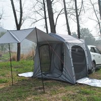 Waterproof Car Tent with Tailgate, Vehicle SUV Tent, Can Be Used without Car, Tailgate Tent