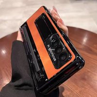 Fold 6 Leather Bracket Pen Slot With Stylus Case For Samsung Galaxy Z Fold 7 6 Fold 5 Fold4 Glass Screen Hinge Protection Cover