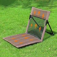 Breathable Foldable Camping Chair Oxford Cloth Mesh Portable Folding Seat Stable Comfortable Single Lazy Chair Picnic Activities