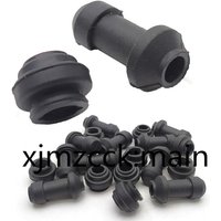 Motorcycle Scooter Brake Upper Lower Pump Caliper Shock Absorber Sleeve Dust Covers Disc Waterproof Rubber Caps 10/5/2 sets
