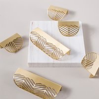 Poignées d'armoire en laiton doré en forme de feuille, poignées de meubles, poignée de porte de cuisine, boutons de traction de tiroir en cuivre, poignée de placard