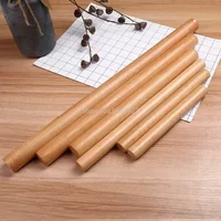 Kitchen Wooden Rolling Pin Set - 5 Sizes Dough Roller Baking Cooking Tool Accessories 16/20/25/30/50 Cm Multifunctional Gadget