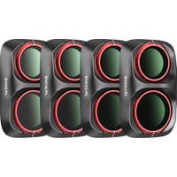 Freewell 4 Pack Filter Kit, White Black Options, ND/PL, LPR, Glow Mist, CPL Filters for DJI Osmo Pocket 4P & Xtra Muse 2 Pro