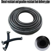 ID4-25mm Fuel Line P etrol Diesel Oil Resistant Rubber Hose Tube NBR Flexible High Pressure Automobile Fuel Injection Pipe