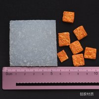 Pottery Clay Bread Texture Silicone Molds Jewlery DIY Molds