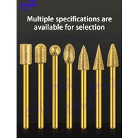 Titanium-coated diamond grinding head, 3mm small diamond grinding head, super-hard metal jade polishing tool, electric grinding