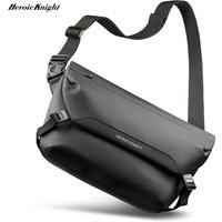 Heroic Knight Waterproof Multifunctional Crossbody Bag Large Capacity Oxford Messenger Bag Traveling Commuting Sling Bag For Men