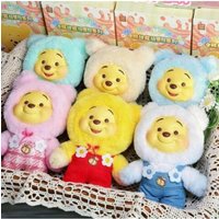 Miniso** Winnie the Pooh Candy Bear Series Blind Box Vinly Plush Mystery Box Surprise Bag Pendant Doll Action Figure Girl Gift!!