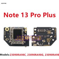 SIM Card SD Reader Board For Xiaomi Redmi Note 13 Pro+ Plus 13Pro+ Phone Flex Cable Board Repair Replacement Part