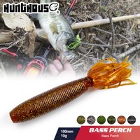 Hunthouse Shiner Shad Soft Fishing Lure 100mm/10g Silicone Bait Silicone Artificial For Bass Pike Trout Perch Pesca Fish Tackle