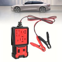 12V 4-Pin and 5-Pin Universal Automotive Relay Tester with Battery Clips, Automotive Repair Diagnostic Tool Circuit Detector
