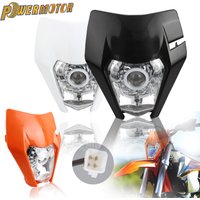 Für KTM Led Scheinwerfer Platte Motorrad Scheinwerfer EXC XC SX EXCF XCW SXF 125 Bis 500 2018-2023 Supermoto enduro Motocross Scheinwerfer