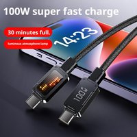 Essager 100W USB Type C To USB C Cable PD Fast Charging Charger Wire For iphone 15 MacBook pro Xiaomi 14 Honor Laptop USBC Cord