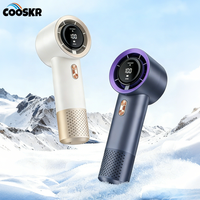 Mini Fan Portable Handheld Fan Small USB Rechargeable Fan 3000mAh Outdoor Hand Held Fan 199 Speeds Powerful Wind Air Cooler Fan