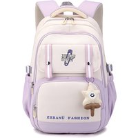 Ice Cream Pendant Primary School Backpack 1-6 Grade Cute Colorful School Bags For Girls Waterproof Large Capacity Schoolbags sac