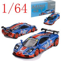 MINI GT Diecast 1/64 Scale McLaren Alloy Model Cars McLaren #723 F1 GULF Play Vehicles Toys for Boys Gift Original Box