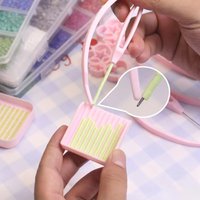 3/4/5Pcs/Set DIY Handmade Fuse Beads Picking Tray Kit 2.6mm Fuse Beads Plastic Beads Perler Bead Tool Efficient Padding Handheld