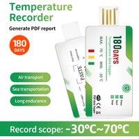 Mini USB Temperature Data Logger Atag-30 Digital 60000 Point Capacity Temperature Sensor High Precision PDF Report Recorder