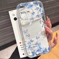Case For Xiaomi Redmi Note 15 14 13 12 11 Pro Plus Redmi 15C 13C 14C 12C A5 Luxury Floral Flower Print Transparent Soft Cover