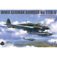 Border model assembled aircraft model kit BF-018 HE-111 H6 bomber (full interior, with full nail line) 1/35