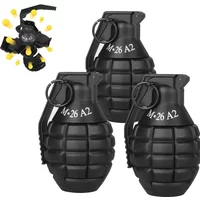RdM26A2 Airsoft Grenade Model 1/3PCS Nylon Anti-Fall Refillable Gel Ball Explosion Toy