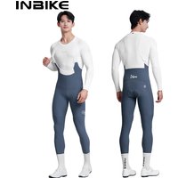 INBIKE printemps hommes cyclisme bavoir pantalon rembourrage respirant anti-transpiration avec poches pour hommes vélo de route vtt vêtements vélo pantalon